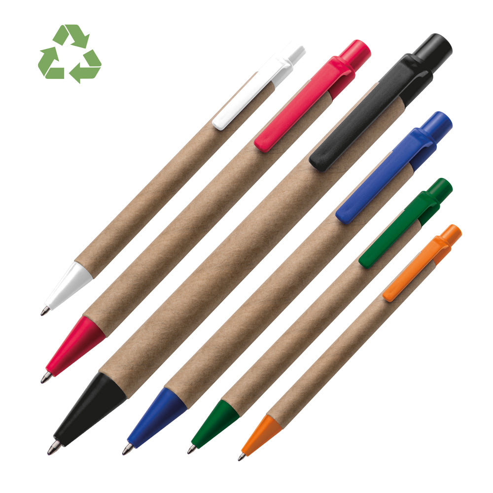 Kugelschreiber aus recyceltem Papier