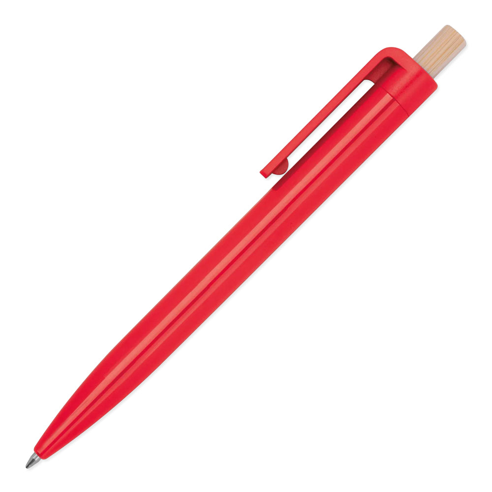 Werbekugelschreiber mit Bambusdrücker