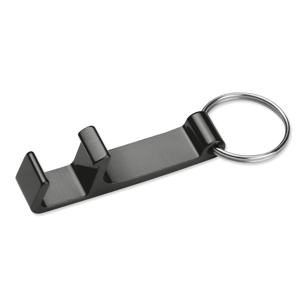 Flaschenöffner gravieren, schwarz